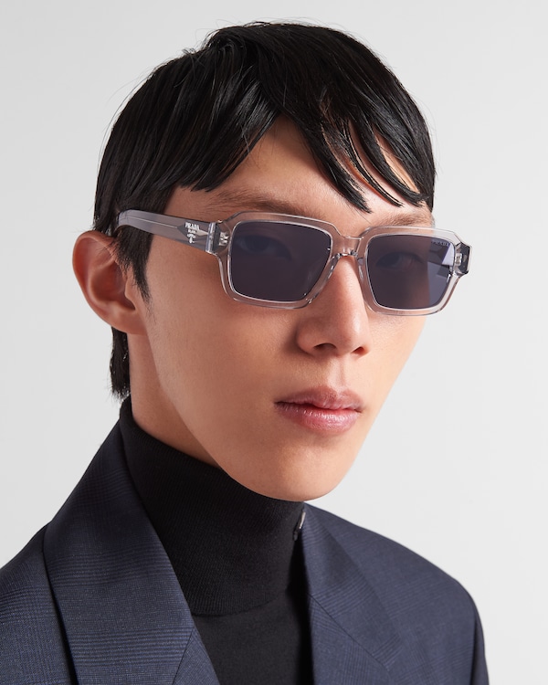 Sunglasses with Prada logo - Crystal Carbon Lenses Sunglasses with Prada logo - Crystal Carbon Lenses