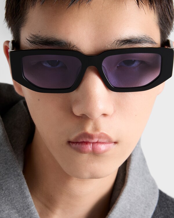 Sunglasses with triangle logo - Purple Lenses Sunglasses with triangle logo - Purple Lenses
