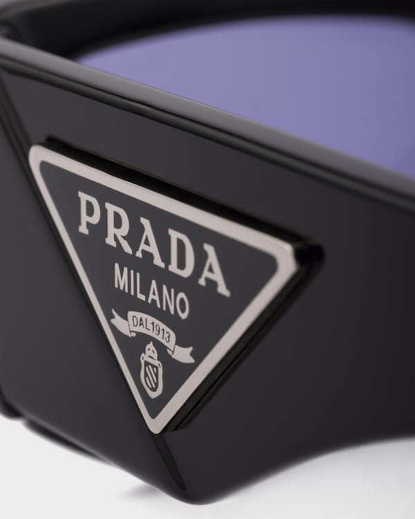 Sunglasses with triangle logo - Purple Lenses Sunglasses with triangle logo - Purple Lenses