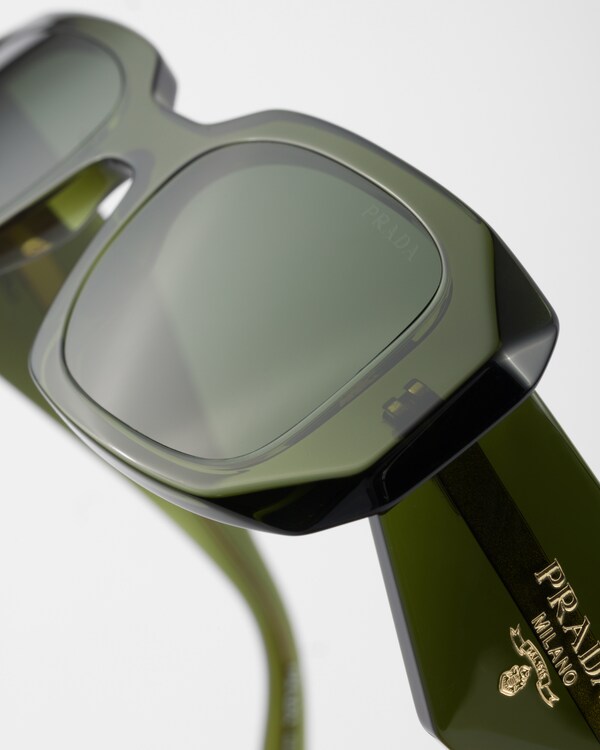 Prada Symbole sunglasses - Forest Green Lenses Prada Symbole sunglasses - Forest Green Lenses