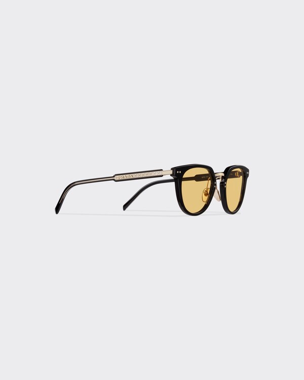 Sunglasses with Prada logo - Crystal Ochre Lenses Sunglasses with Prada logo - Crystal Ochre Lenses