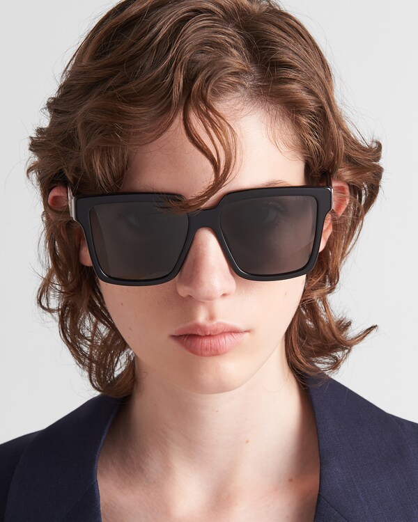 Sunglasses with Prada logo - Slate Gray Lenses Sunglasses with Prada logo - Slate Gray Lenses