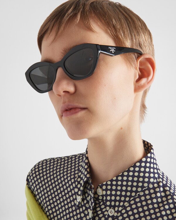 Prada logo sunglasses - Slate Gray Lenses Prada logo sunglasses - Slate Gray Lenses