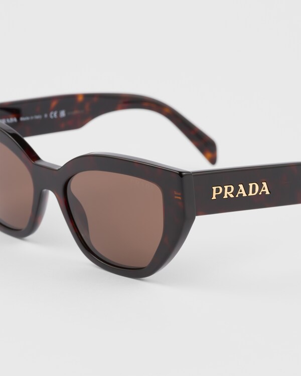 Sunglasses with Prada logo - Coffee Brown Lenses Sunglasses with Prada logo - Coffee Brown Lenses