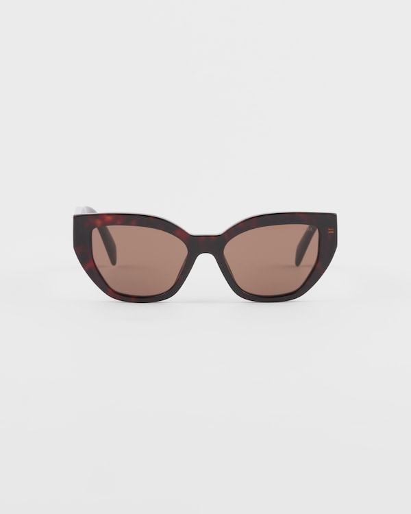 Sunglasses with Prada logo - Coffee Brown Lenses Sunglasses with Prada logo - Coffee Brown Lenses