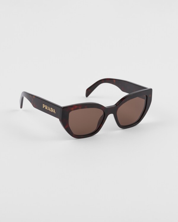 Sunglasses with Prada logo - Coffee Brown Lenses Sunglasses with Prada logo - Coffee Brown Lenses