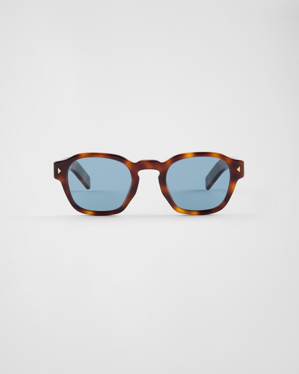 Sunglasses with the iconic metal plaque - Turquoise Lenses Sunglasses with the iconic metal plaque - Turquoise Lenses