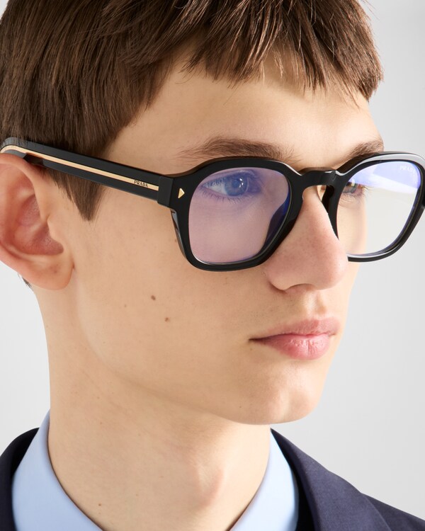 Sunglasses with the iconic metal plaque - Crystal lenses Sunglasses with the iconic metal plaque - Crystal lenses