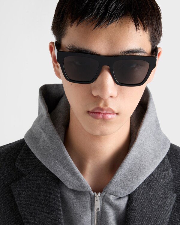Sunglasses with Prada logo - Slate Gray Lenses Sunglasses with Prada logo - Slate Gray Lenses