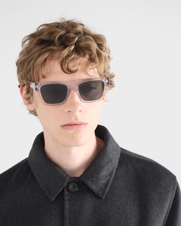 Sunglasses with Prada logo - Graphite lenses Sunglasses with Prada logo - Graphite lenses