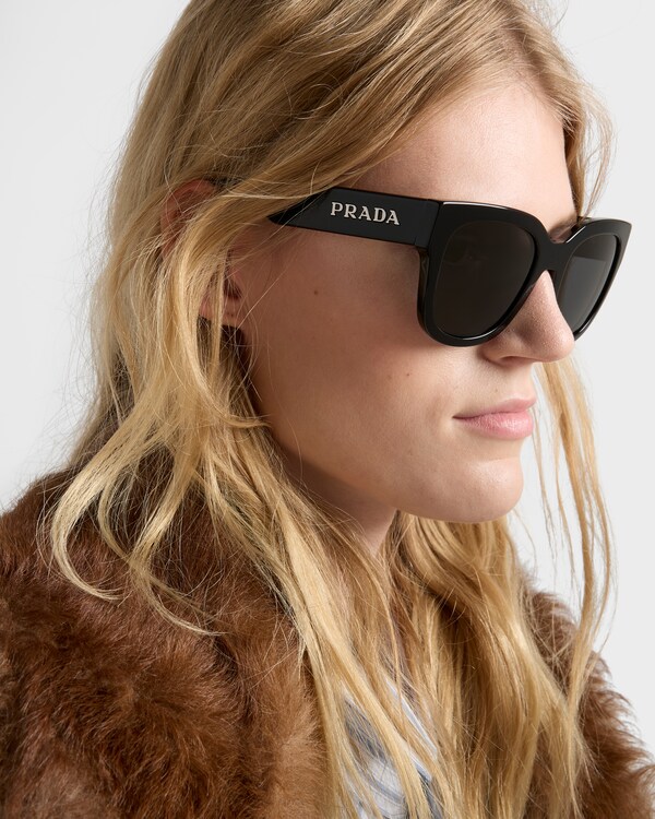 Sunglasses with Prada logo - Slate Gray Lenses Sunglasses with Prada logo - Slate Gray Lenses