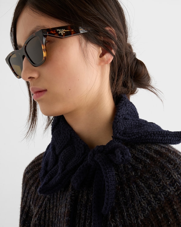 Sunglasses with Prada logo - Loden Green Lenses Sunglasses with Prada logo - Loden Green Lenses
