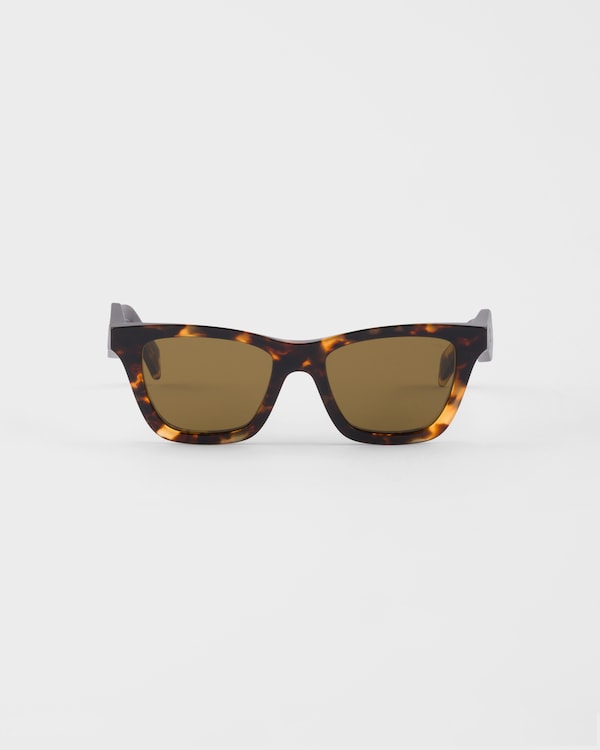 Sunglasses with Prada logo - Loden Green Lenses Sunglasses with Prada logo - Loden Green Lenses