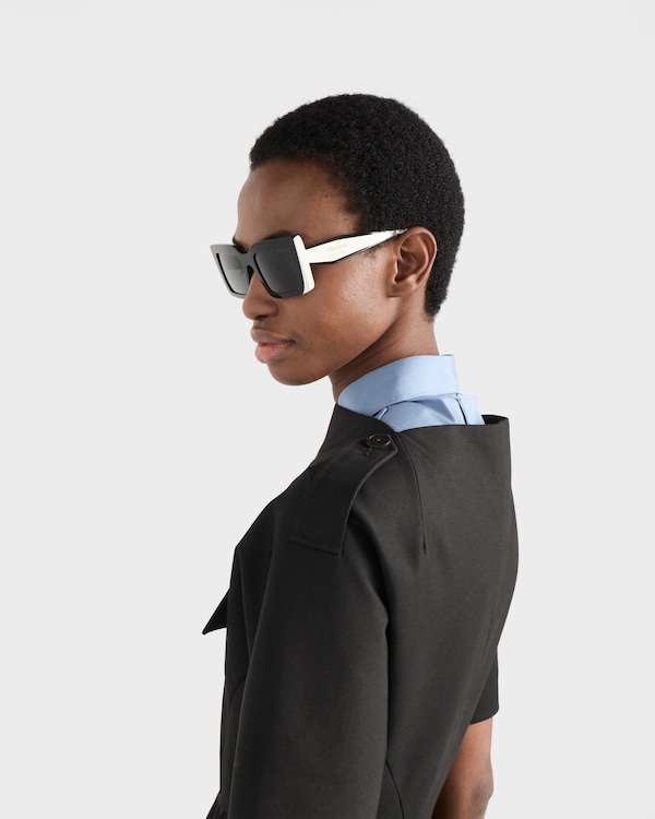 Sunglasses with Prada logo - Slate Gray Lenses Sunglasses with Prada logo - Slate Gray Lenses