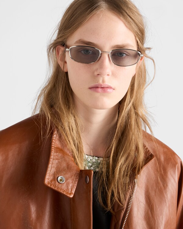 Sunglasses with Prada logo - Grey Lenses Sunglasses with Prada logo - Grey Lenses