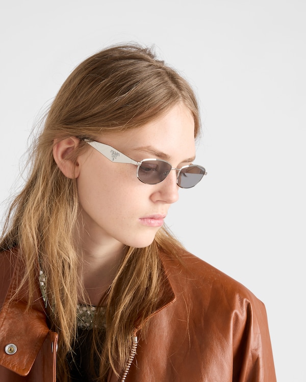 Sunglasses with Prada logo - Grey Lenses Sunglasses with Prada logo - Grey Lenses