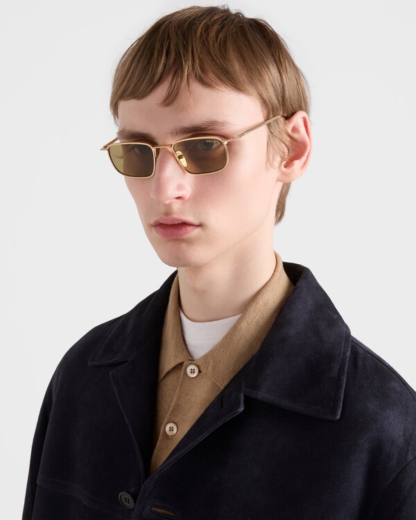 Sunglasses with Prada logo - Olive green lenses Sunglasses with Prada logo - Olive green lenses