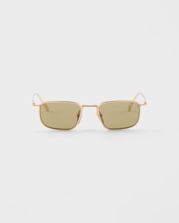 Sunglasses with Prada logo - Olive green lenses Sunglasses with Prada logo - Olive green lenses