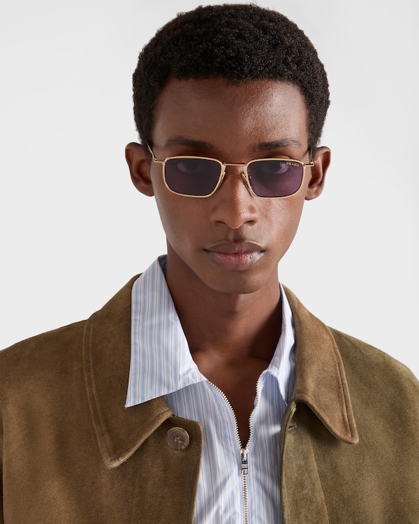 Sunglasses with Prada logo - Mulberry Lenses Sunglasses with Prada logo - Mulberry Lenses