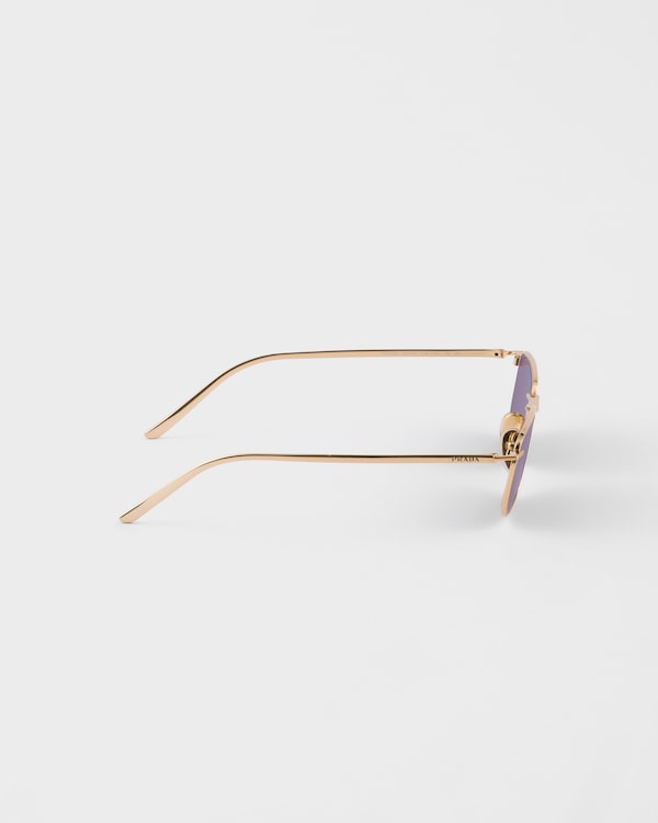Sunglasses with Prada logo - Mulberry Lenses Sunglasses with Prada logo - Mulberry Lenses