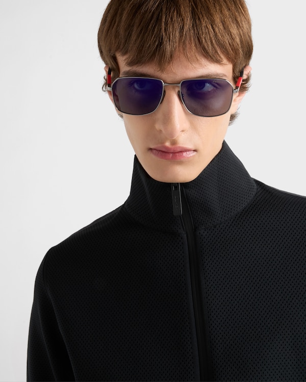 Prada Linea Rossa太阳镜 - Blue lenses/Purple Prada Linea Rossa太阳镜 - Blue lenses/Purple