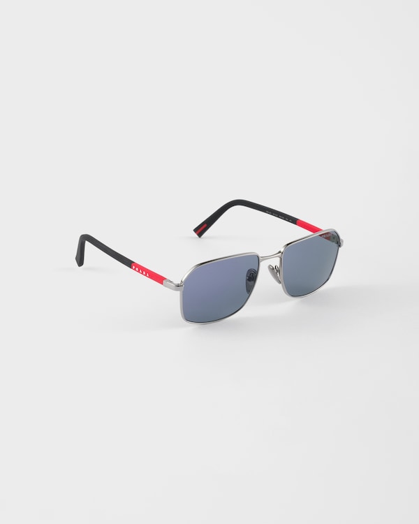 Prada Linea Rossa太阳镜 - Blue lenses/Purple Prada Linea Rossa太阳镜 - Blue lenses/Purple