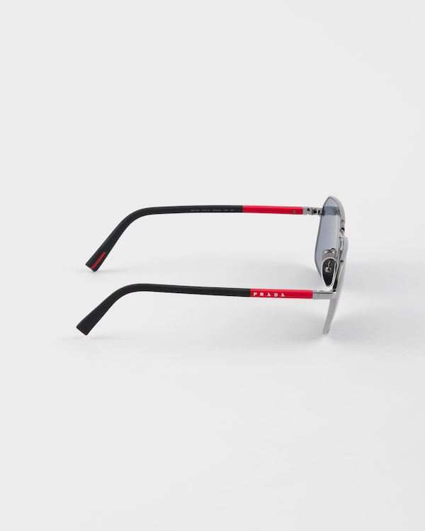 Prada Linea Rossa太阳镜 - Blue lenses/Purple Prada Linea Rossa太阳镜 - Blue lenses/Purple
