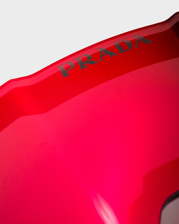 Prada Linea Rossa by Oakley snow goggle with interchangeable lenses - Torch/Persimmon Lenses Prada Linea Rossa by Oakley snow goggle with interchangeable lenses - Torch/Persimmon Lenses