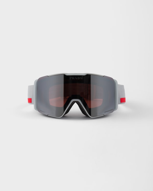 Prada Linea Rossa by Oakley可换镜片雪地护目镜 - 黑色/冰色镜片 Prada Linea Rossa by Oakley可换镜片雪地护目镜 - 黑色/冰色镜片