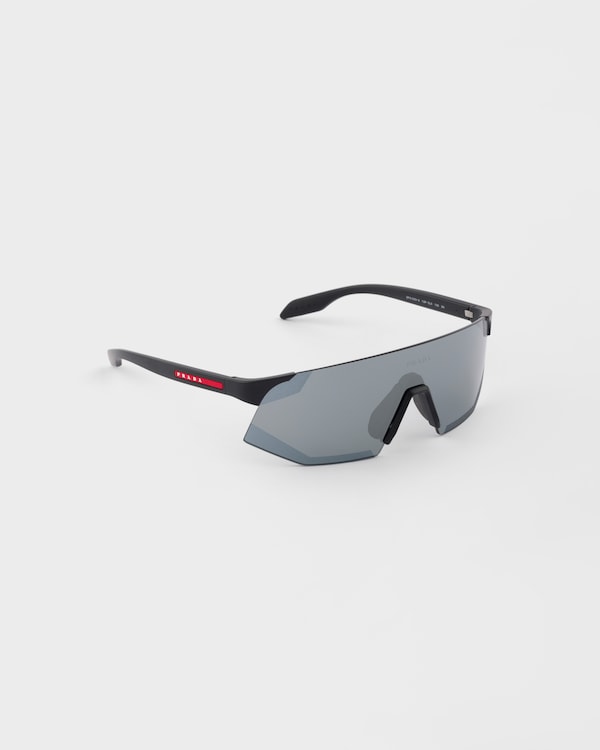 Prada Linea Rossa Active sunglasses - Mirrored Black Lenses Prada Linea Rossa Active sunglasses - Mirrored Black Lenses