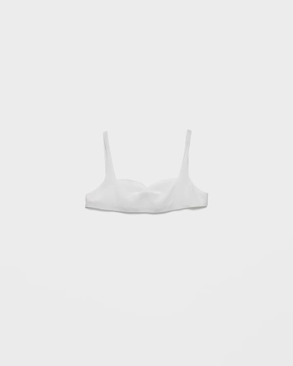 Crepe de chine top - White Crepe de chine top - White
