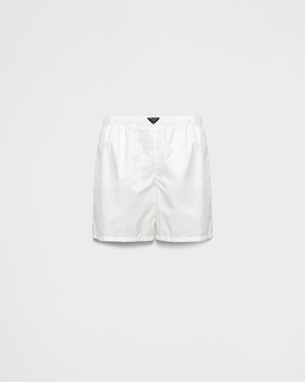 Re-Nylon swim trunks - White Re-Nylon swim trunks - White