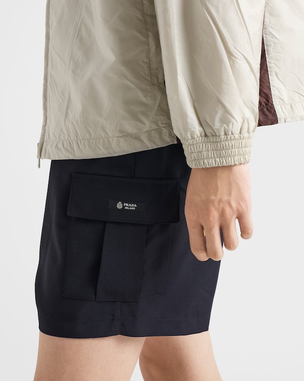 Mohair wool shorts - Navy Mohair wool shorts - Navy