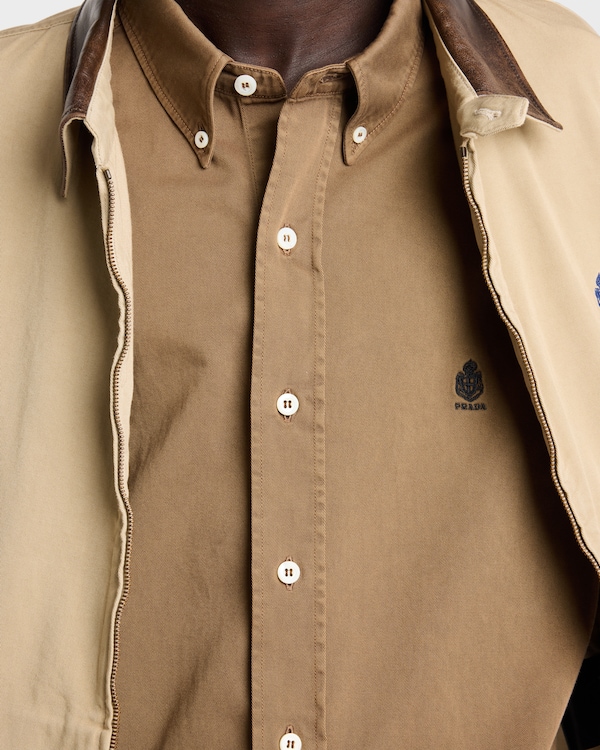 Cotton shirt - Coffee Cotton shirt - Coffee