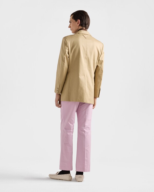 Single-breasted cotton jacket - Cord Single-breasted cotton jacket - Cord