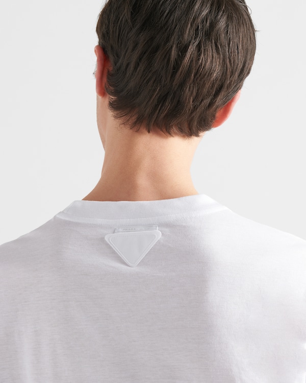 Cotton T-shirts - Three-pack - White Cotton T-shirts - Three-pack - White
