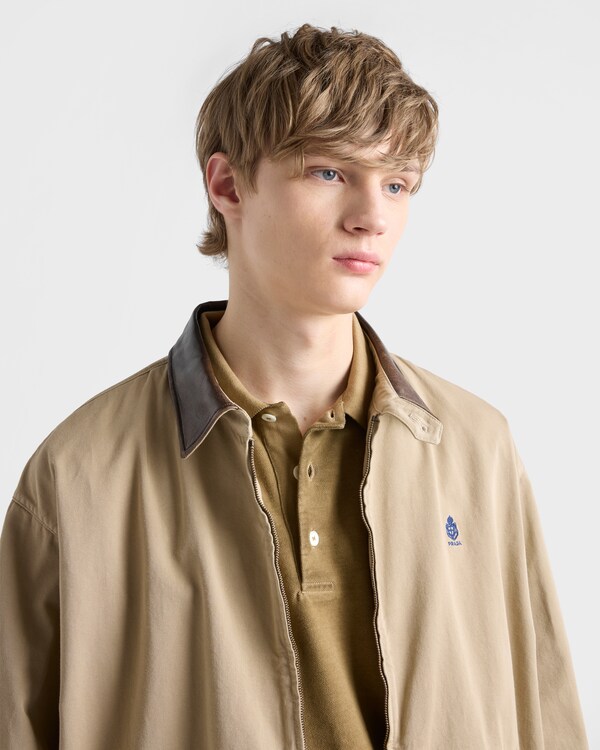 Garment-dyed cotton polo shirt - Coffee Garment-dyed cotton polo shirt - Coffee