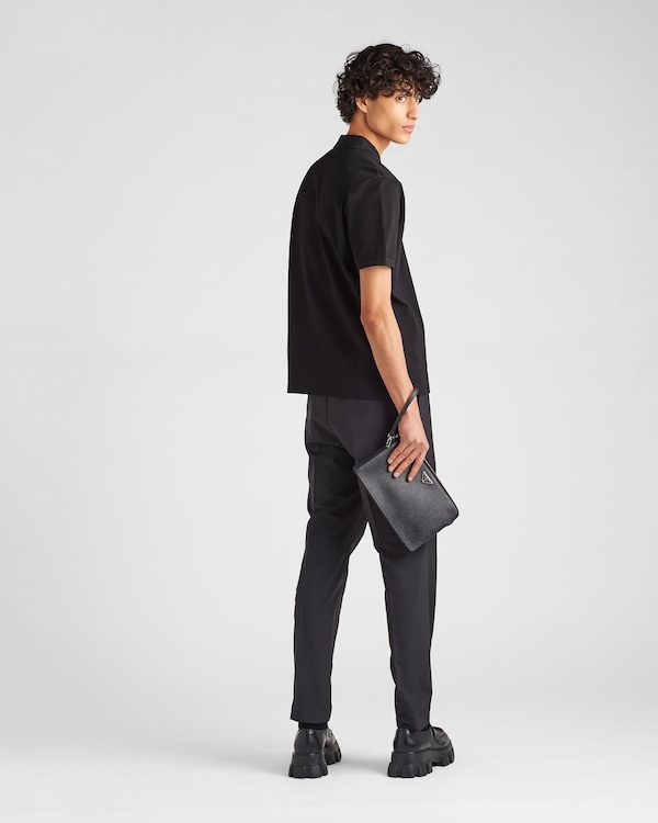 Piqué polo shirt - Black Piqué polo shirt - Black