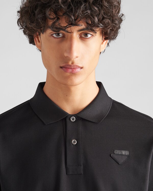 Piqué polo shirt - Black Piqué polo shirt - Black