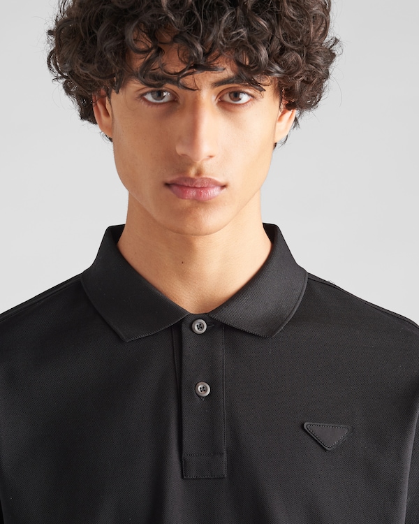 Piqué polo shirt - Black Piqué polo shirt - Black