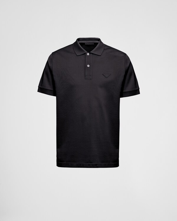 Piqué polo shirt - Black Piqué polo shirt - Black