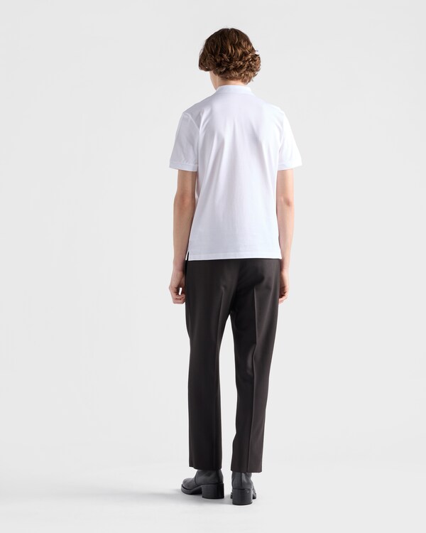 Piqué polo shirt - White Piqué polo shirt - White