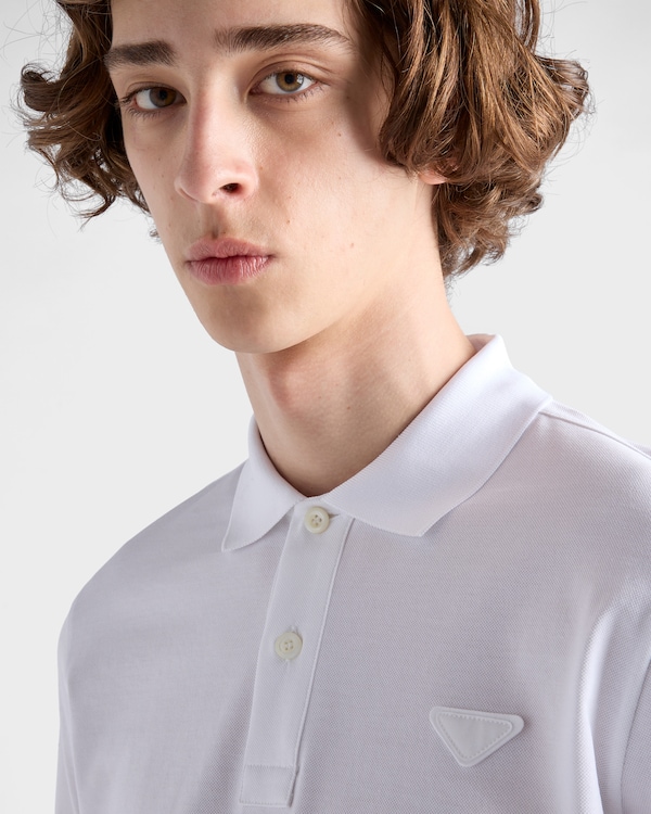 Piqué polo shirt - White Piqué polo shirt - White