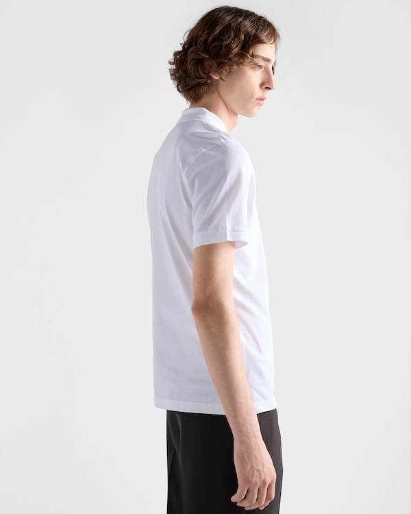 Piqué polo shirt - White Piqué polo shirt - White