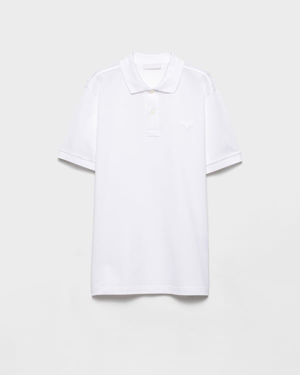 Piqué polo shirt - White Piqué polo shirt - White