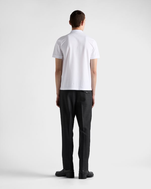 Piqué polo shirt - White Piqué polo shirt - White