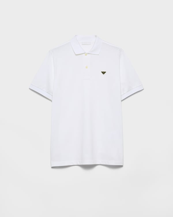 Piqué polo shirt - White Piqué polo shirt - White