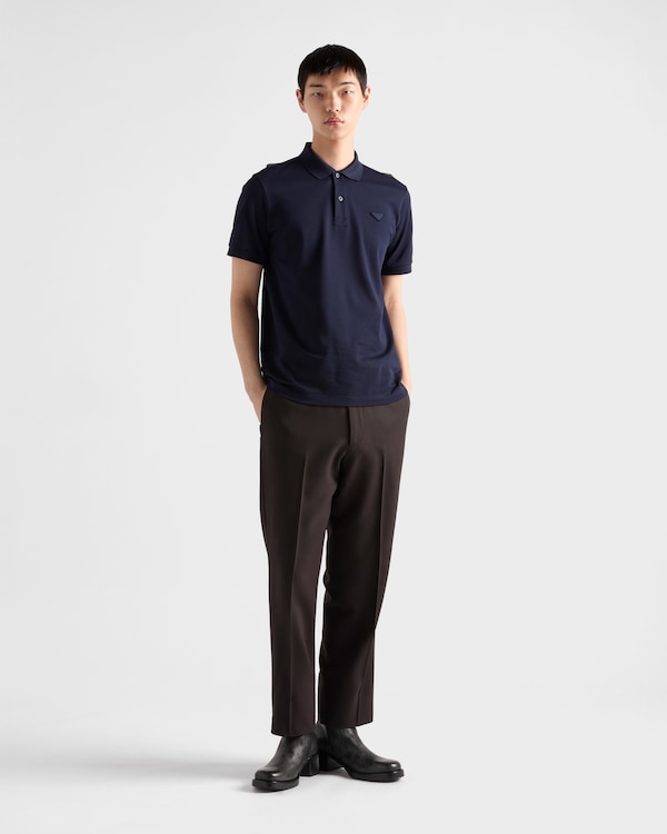 Piqué polo shirt - Navy Piqué polo shirt - Navy