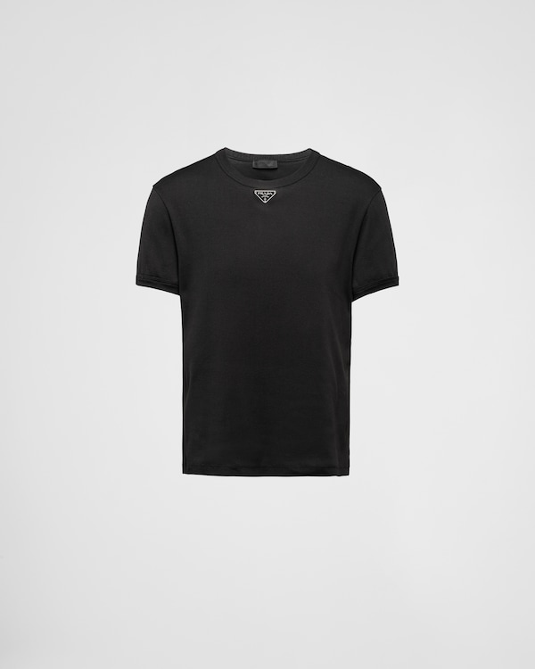Cotton T-shirt - Black Cotton T-shirt - Black