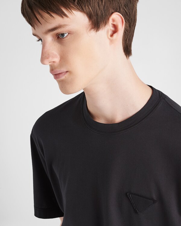 Cotton T-shirt - Black Cotton T-shirt - Black